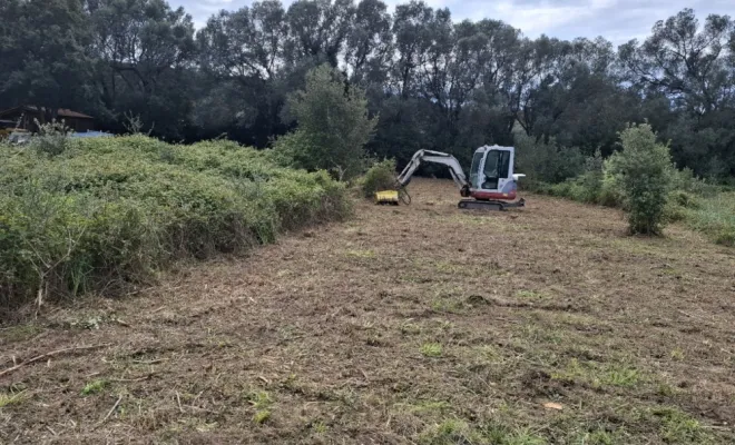 Création d'un pare feu à Porto-Vecchio