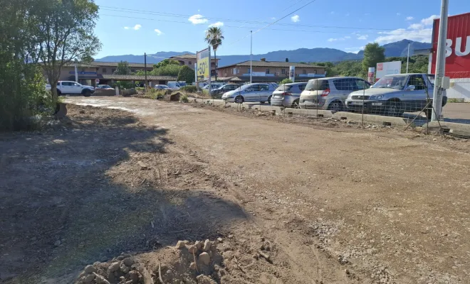 Création d'un nouveau chemin d'accès carrossable à Porto-Vecchio, Porto-Vecchio, Corse TPM