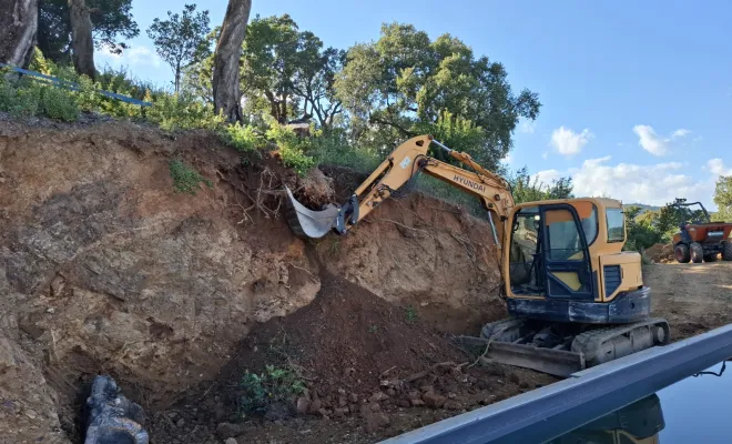 Dessouchage à Sari-Solenzara, Porto-Vecchio, Corse TPM